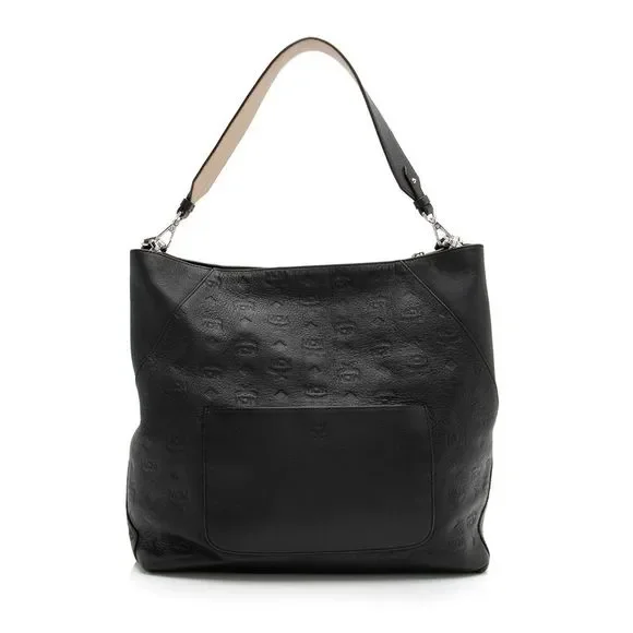 MCM Embossed Leather Klara Large Hobo - Picture 3 of 13